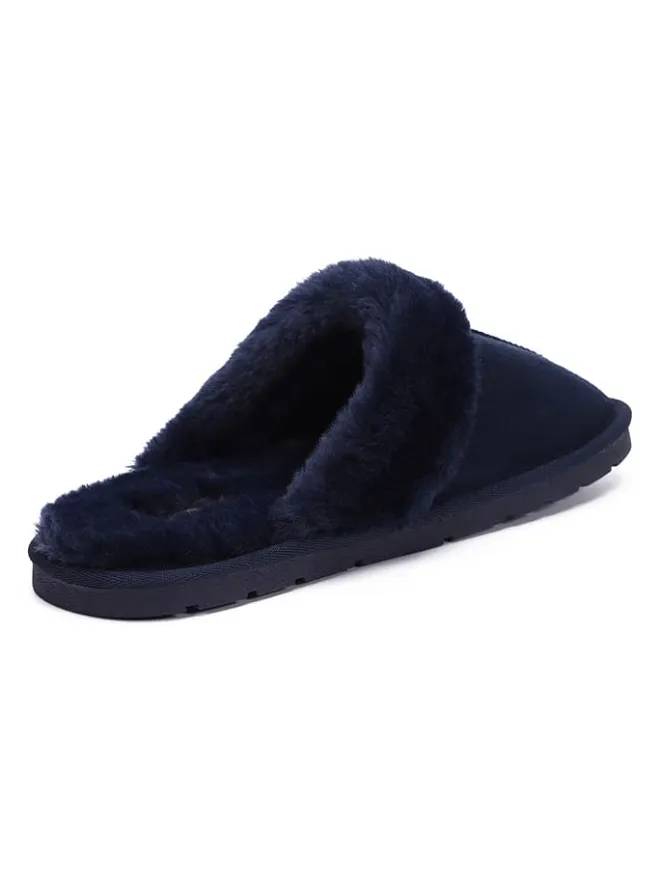 Blackfield Clogs & Pantoletten|Hausschuhe^Hausschuhe "Emilija" in Dunkelblau