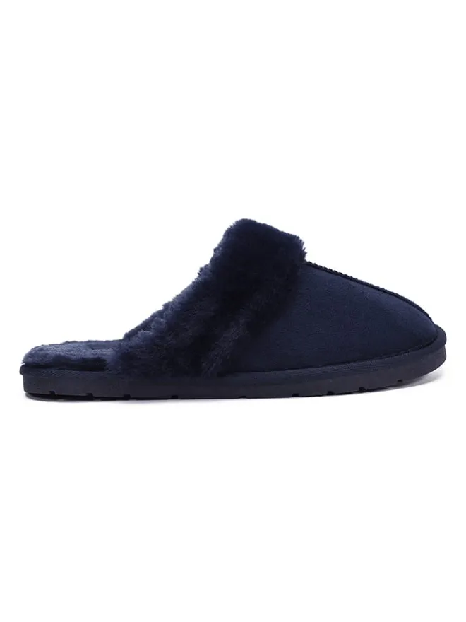 Blackfield Clogs & Pantoletten|Hausschuhe^Hausschuhe "Emilija" in Dunkelblau
