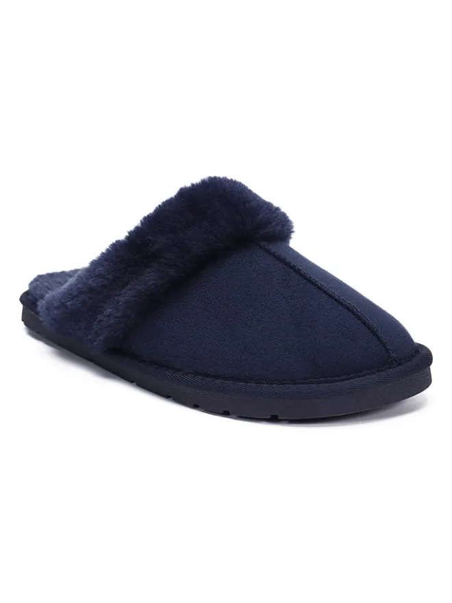 Blackfield Clogs & Pantoletten|Hausschuhe^Hausschuhe "Emilija" in Dunkelblau