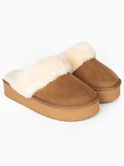 Blackfield Clogs & Pantoletten|Hausschuhe^Hausschuhe "Emilija" in Hellbraun