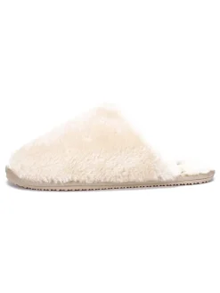 Hausschuhe "Faya" in Creme>ISLAND BOOT Clearance