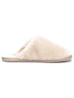 Hausschuhe "Faya" in Creme>ISLAND BOOT Clearance