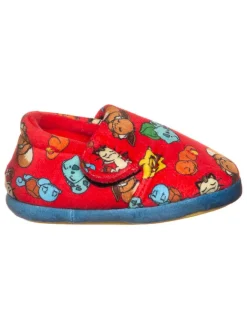 Clarks Hausschuhe^Hausschuhe "Fluffy Print" in Rot
