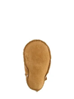 Warmbat Krabbelschuhe^Hausschuhe Hay Baby Bootie in Cognac
