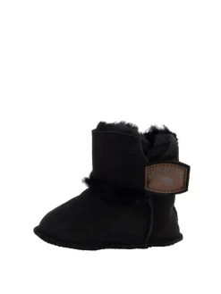 Warmbat Krabbelschuhe^Hausschuhe Hay Baby Bootie in Black