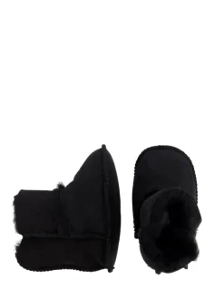 Warmbat Krabbelschuhe^Hausschuhe Hay Baby Bootie in Black
