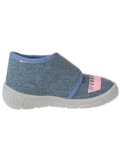 Hausschuhe "Honey" in Blau>lamino Hot