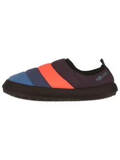 Trollkids Hausschuhe^Hausschuhe "Hut Mule XT" in Blau/ Orange
