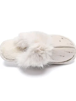 Hausschuhe in Beige>Confly Discount