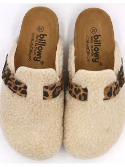 billowy Clogs & Pantoletten|Hausschuhe^Hausschuhe in Beige