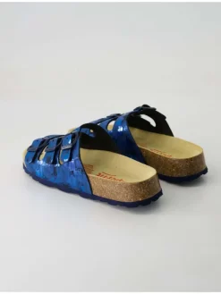 Hausschuhe in Blau><noscript><img width=