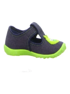 Hausschuhe in Blau><noscript><img width=