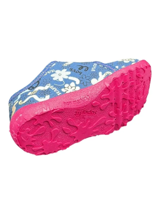 Hausschuhe in Blau>superfit Discount