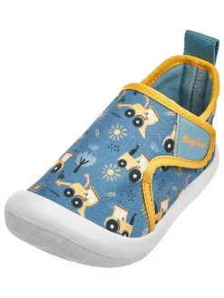Hausschuhe in Blau><noscript><img width=