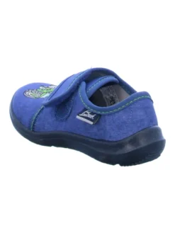 Hausschuhe in Blau><noscript><img width=