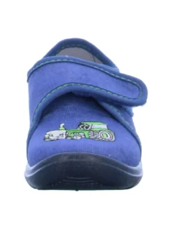 Hausschuhe in Blau><noscript><img width=