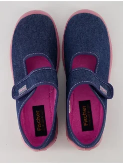 Hausschuhe in Blau><noscript><img width=
