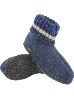 HAFLINGER Clogs & Pantoletten|Hausschuhe^Hausschuhe in Blau