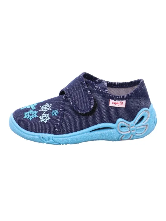 superfit Krabbelschuhe^Hausschuhe in Blau