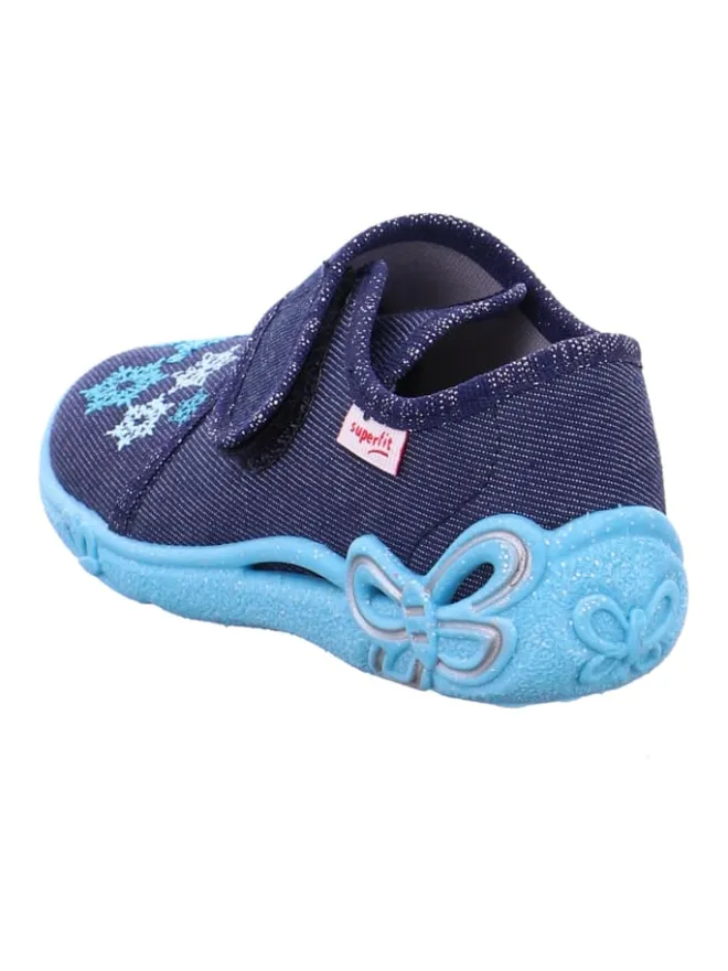 superfit Krabbelschuhe^Hausschuhe in Blau