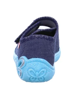superfit Krabbelschuhe^Hausschuhe in Blau