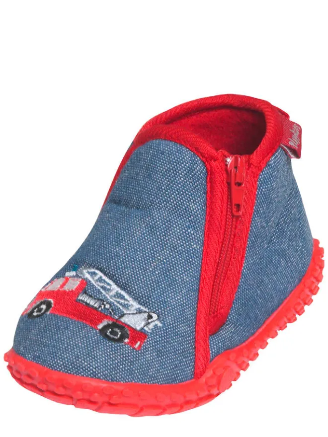Playshoes Hausschuhe^Hausschuhe in Blau