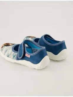 Hausschuhe in Blau><noscript><img width=
