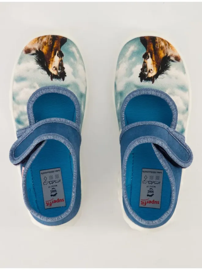 Hausschuhe in Blau>superfit Sale