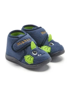 billowy Halbschuhe|Clogs & Pantoletten·Pantoletten^Hausschuhe in Dunkelblau