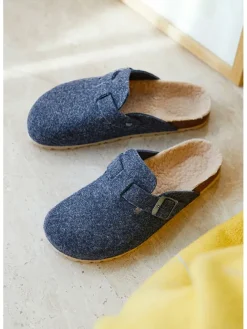 billowy Clogs & Pantoletten^Hausschuhe in Dunkelblau
