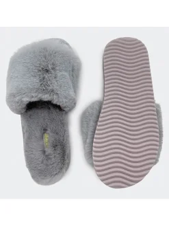 Flip Flop Hausschuhe^Hausschuhe in Grau