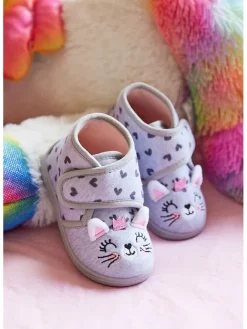 billowy Clogs & Pantoletten·Pantoletten^Hausschuhe in Grau