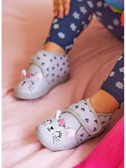 billowy Clogs & Pantoletten·Pantoletten^Hausschuhe in Grau
