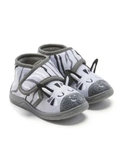 billowy Halbschuhe|Clogs & Pantoletten·Pantoletten^Hausschuhe in Grau