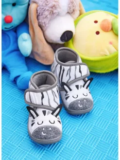 billowy Halbschuhe|Clogs & Pantoletten·Pantoletten^Hausschuhe in Grau