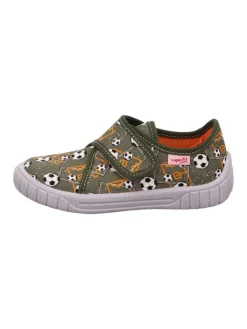 superfit Krabbelschuhe^Hausschuhe in Grün