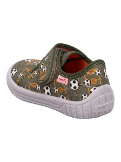 superfit Krabbelschuhe^Hausschuhe in Grün