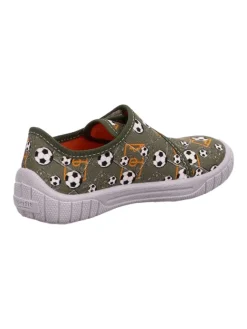superfit Krabbelschuhe^Hausschuhe in Grün