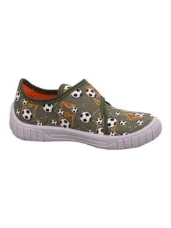 superfit Krabbelschuhe^Hausschuhe in Grün