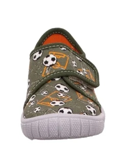 superfit Krabbelschuhe^Hausschuhe in Grün