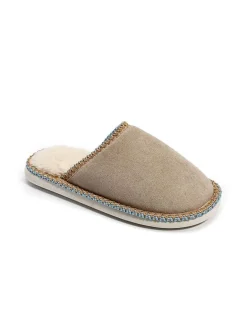 Confly Clogs & Pantoletten|Hausschuhe^Hausschuhe in Hellbraun