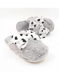 Confly Clogs & Pantoletten|Hausschuhe^Hausschuhe in Hellgrau