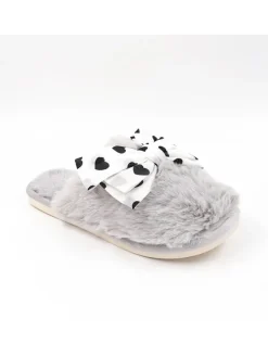 Confly Clogs & Pantoletten|Hausschuhe^Hausschuhe in Hellgrau
