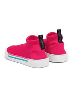 Hausschuhe in Pink><noscript><img width=