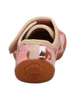 Affenzahn Krabbelschuhe^Hausschuhe in Rosa
