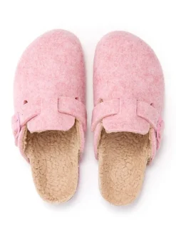 Hausschuhe in Rosa><noscript><img width=