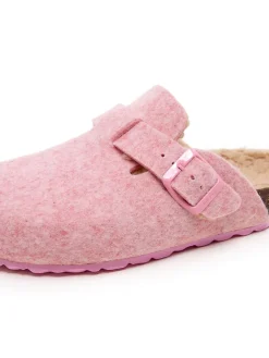 Hausschuhe in Rosa><noscript><img width=