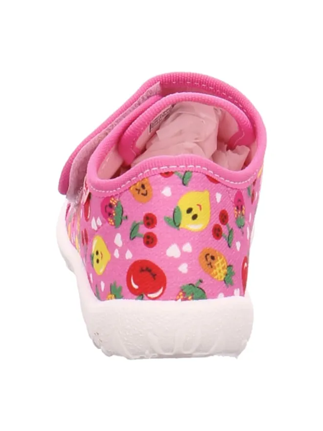 superfit Krabbelschuhe^Hausschuhe in Rosa