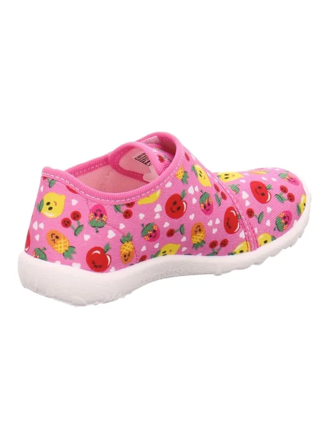 superfit Krabbelschuhe^Hausschuhe in Rosa