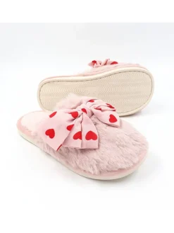 Hausschuhe in Rosa><noscript><img width=